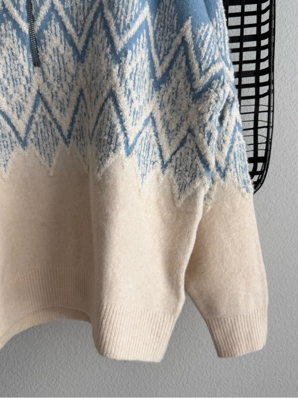 Varley Hedda Fairisle Half-Zip Knit - Picture 4 of 8